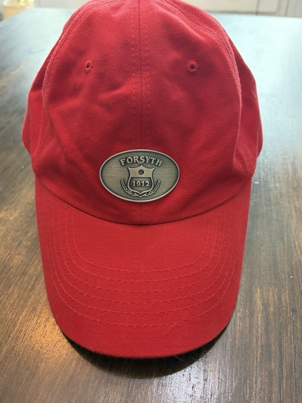 Titleist Forsyth Country Club Winston-Salem NC Golf Course Adjustable Red Hat